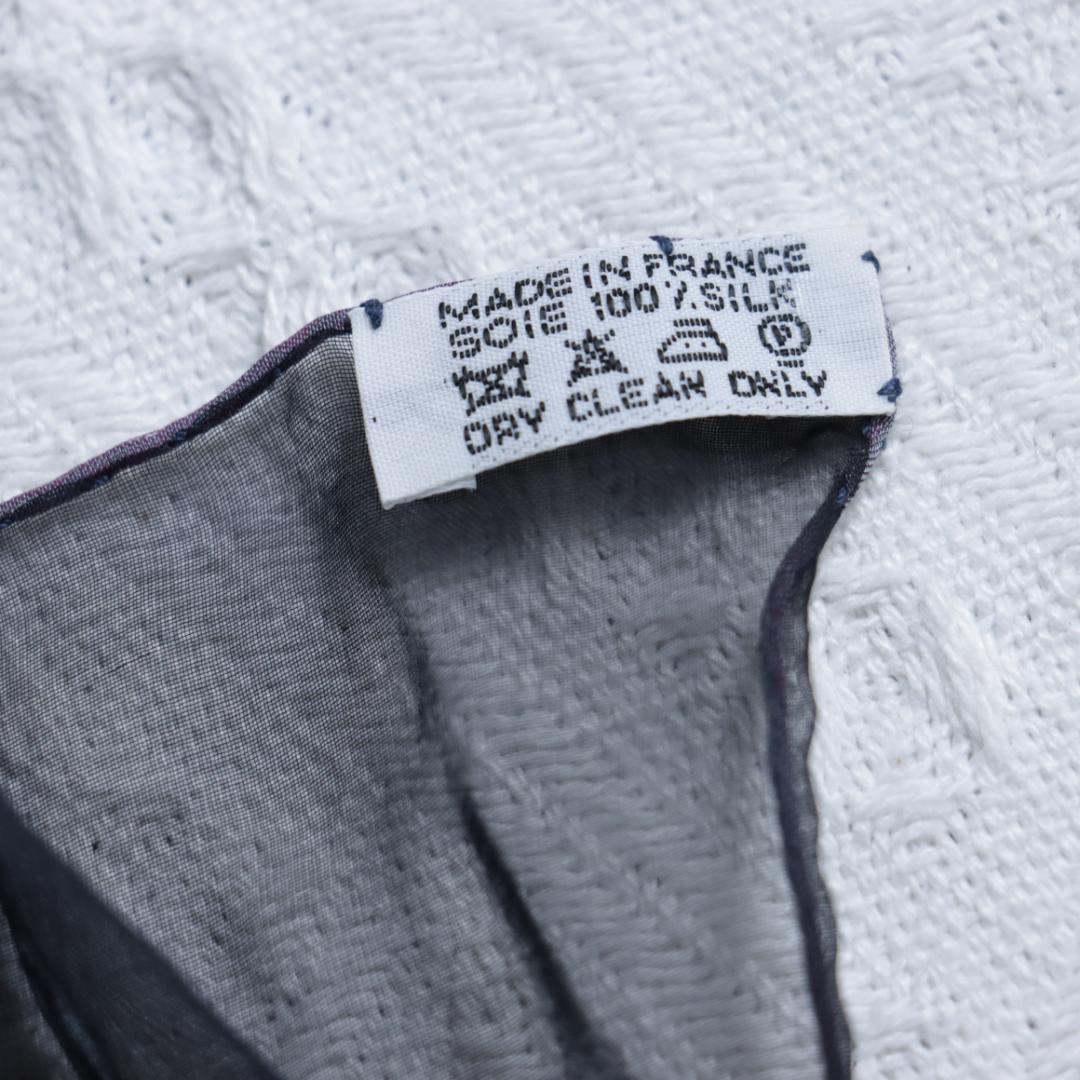 Hermes　エルメス　シルク　モスリン　140　スカーフ　バラ薔薇