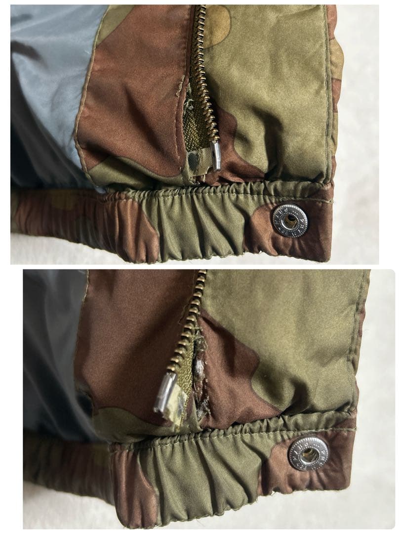 00s Old GAP 迷彩 2way ダウンジャケット 短丈 y2k 平成 - メルカリ