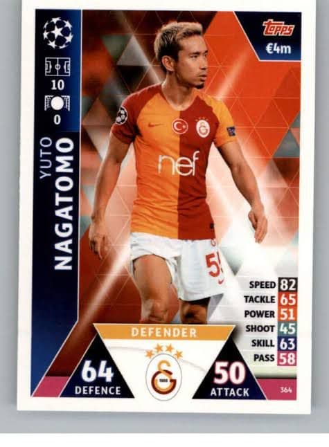 2018-19 ガラタサライ ナガトモ #55CL シャツ