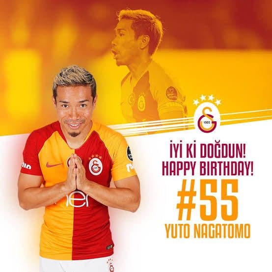 2018-19 ガラタサライ ナガトモ #55CL シャツ