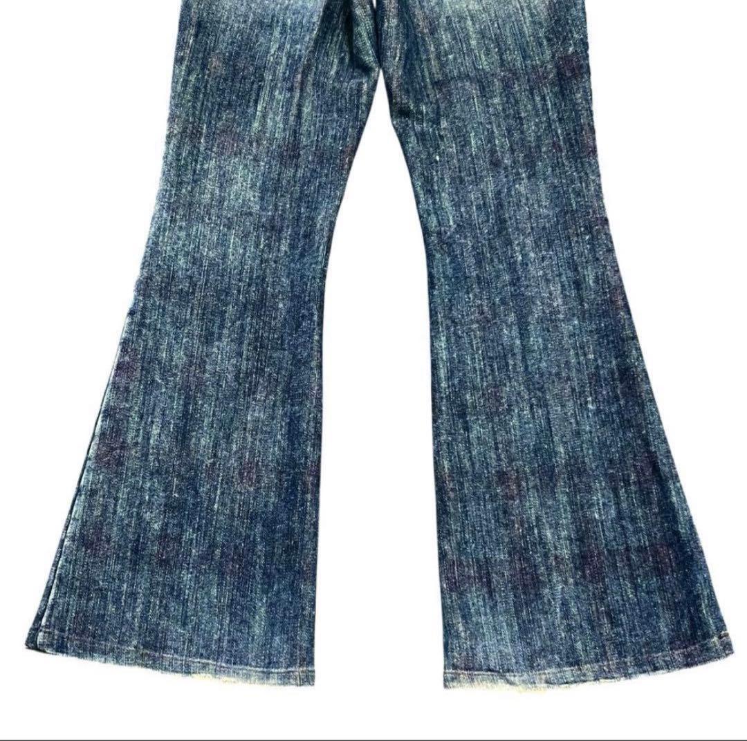極美品 TORNADO MART フレアデニム M ブーツカット Y2K