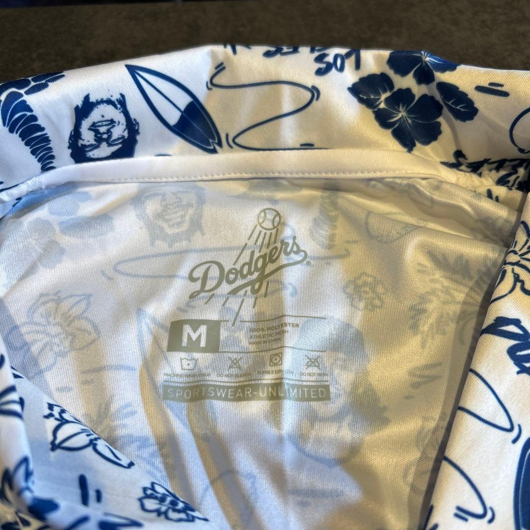 ドジャース ハワイアンシャツナイト アロハシャツ Mサイズ 7月1日 限定