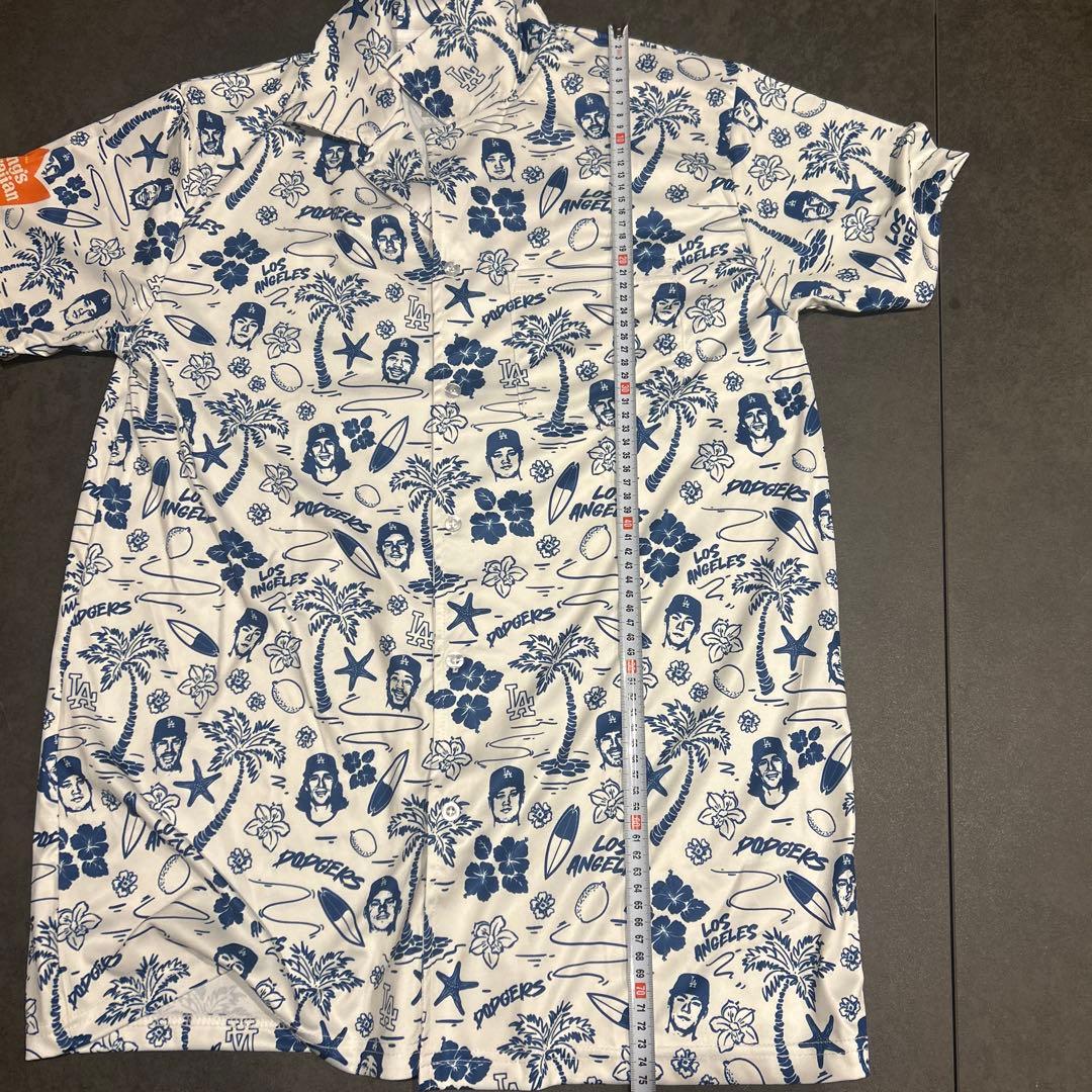 ドジャース ハワイアンシャツナイト アロハシャツ Mサイズ 7月1日 限定