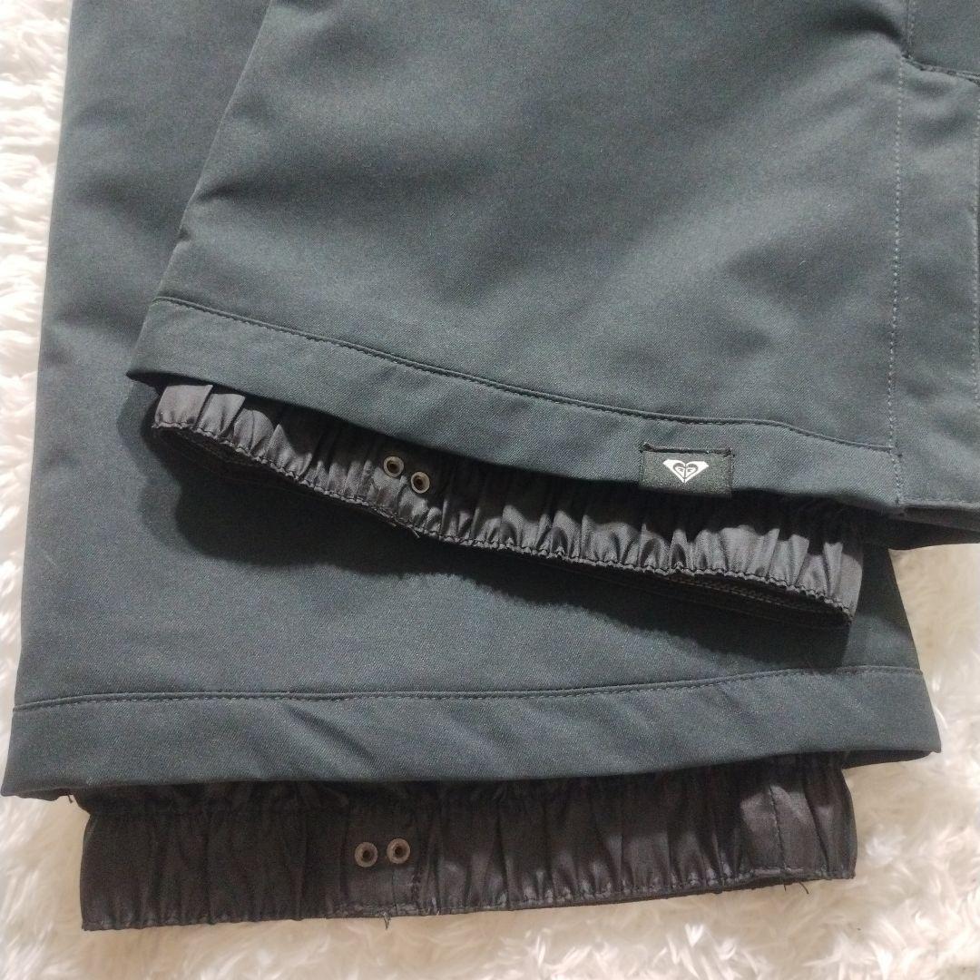 【未使用級】ROXY　スノーボードウェア　スキー　薔薇　ウィンタースポーツ　黒