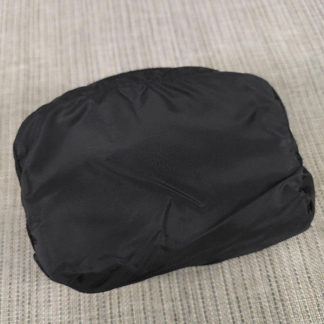 未使用級　PRADA　プラダ　テスート　ミニ　ポーチ　化粧品　三角ロゴ　白タグ