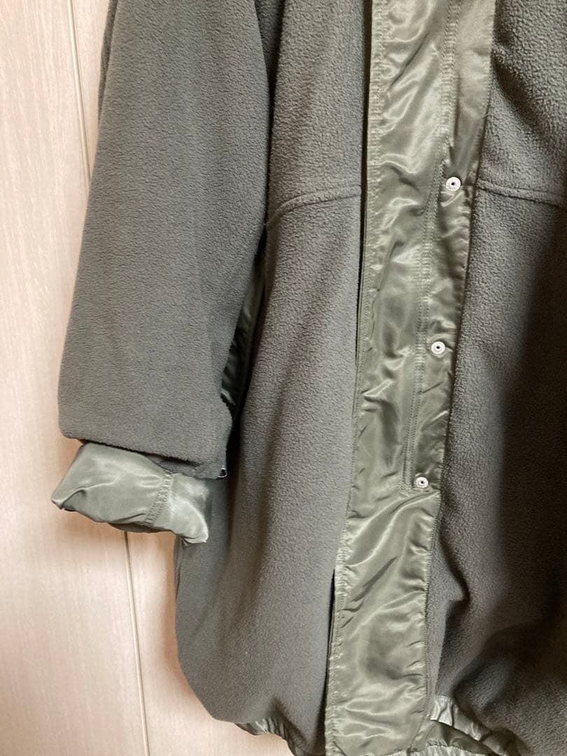 STAND ALONE/スタンドアローン リバーシブルフリース×モッズコート