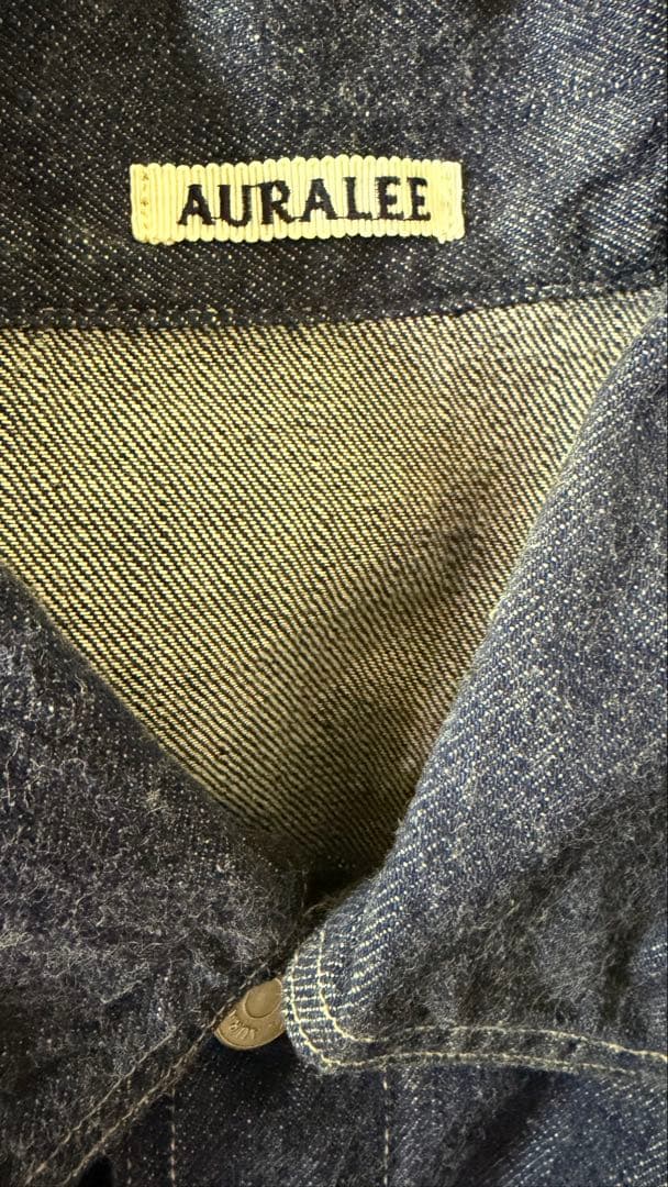 ジャケット・アウター AURALEE SELVEDGE LIGHT DENIM BLOUSON