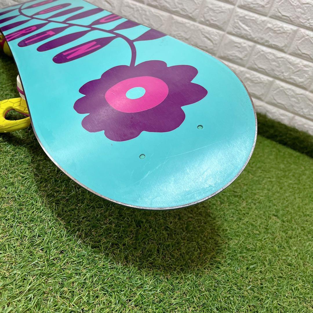 BURTON バタフライ 蝶 ジュニア 女の子 110cm スノーボードセット