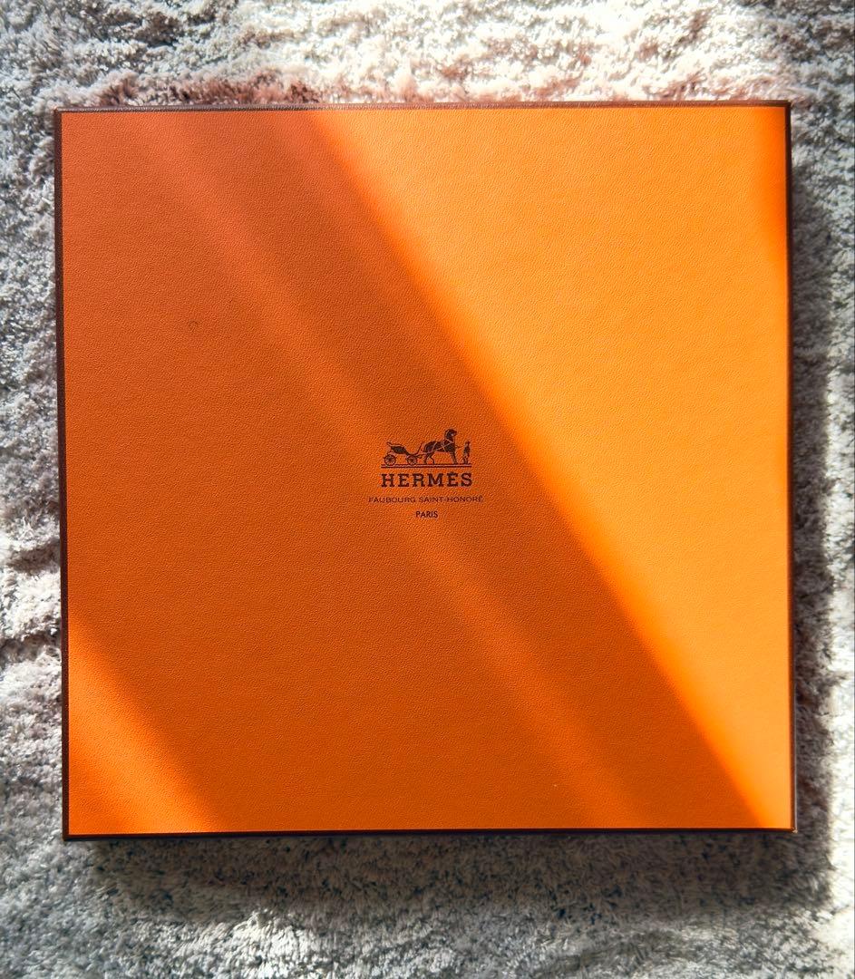 新品未使用箱付 HERMÈS エルメス シルクスカーフ カレ 90×90cm