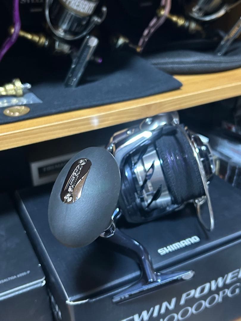 【実釣未使用】21ツインパワーsw 10000PG PEライン新品付き
