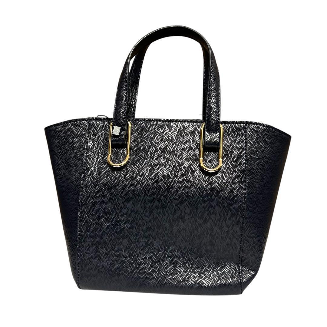 新品】トミーヒルフィガー ハンドバック ミニトート ネイビー