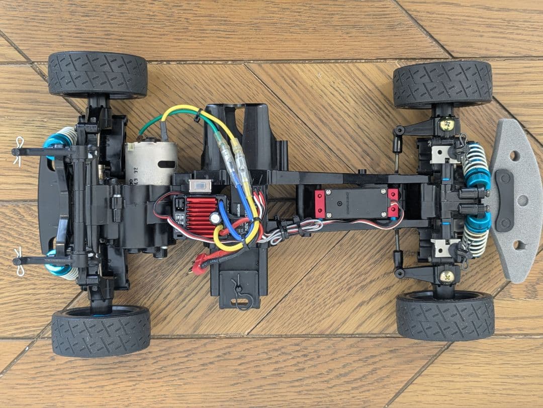 タミヤ ポルシェ 911GT2 ボディー M04シャーシ 1/10 TAMIYA - メルカリ
