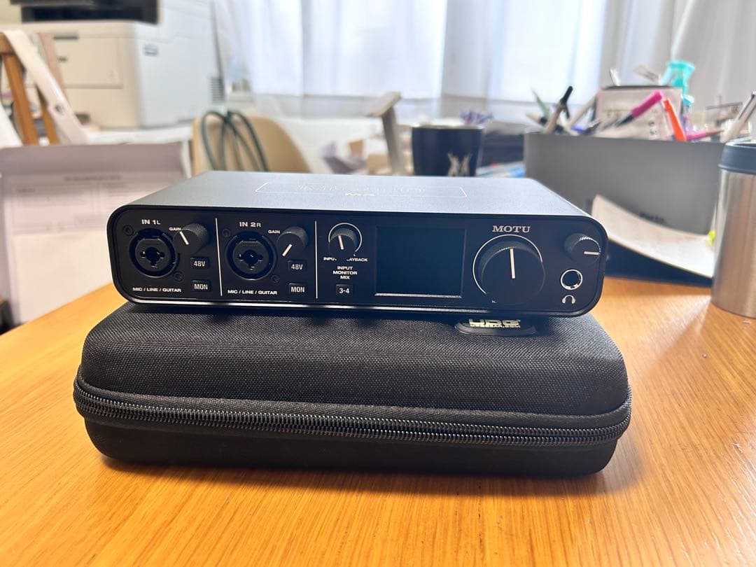 【超美品】MOTU M4 + UDG専用ケース付き使用3回／動作確認済み／箱あり