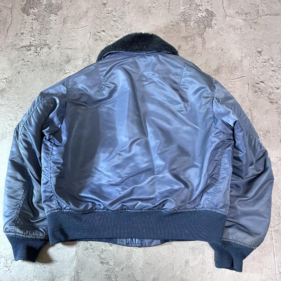 あ希少 B-15D フライトジャケット USA製 L 60s後半〜70s