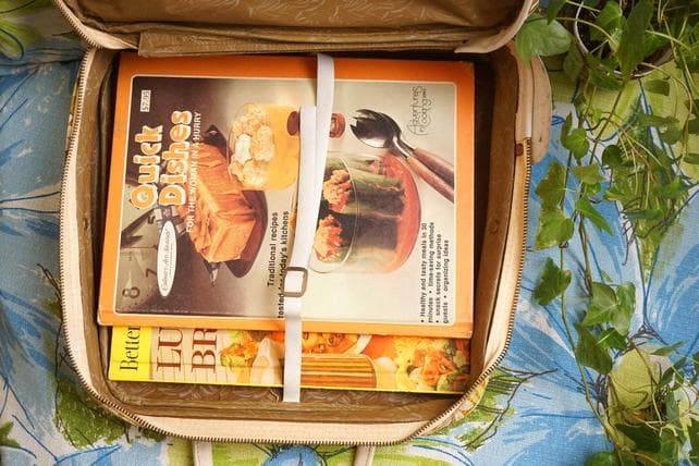 レア 希少 1960's Vintage Travel bag Daisy