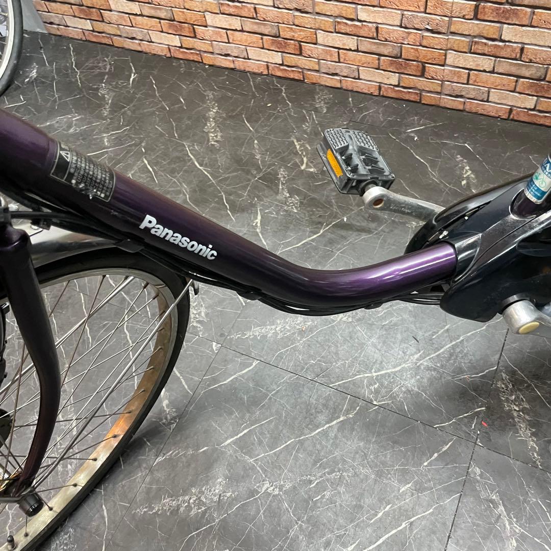 【7】電動自転車 Panasonic vivi DX パープル 24インチ
