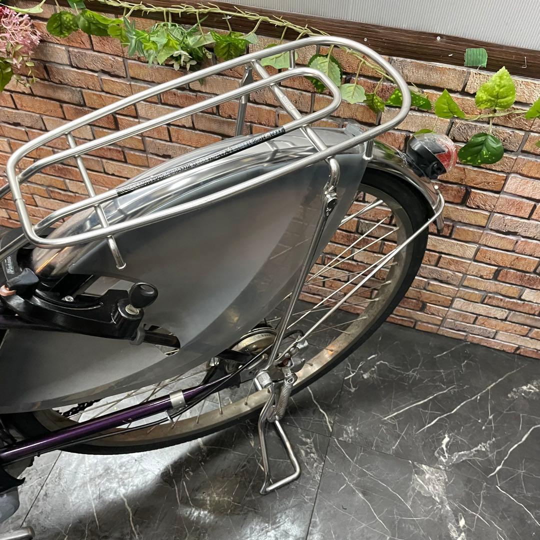 【7】電動自転車 Panasonic vivi DX パープル 24インチ