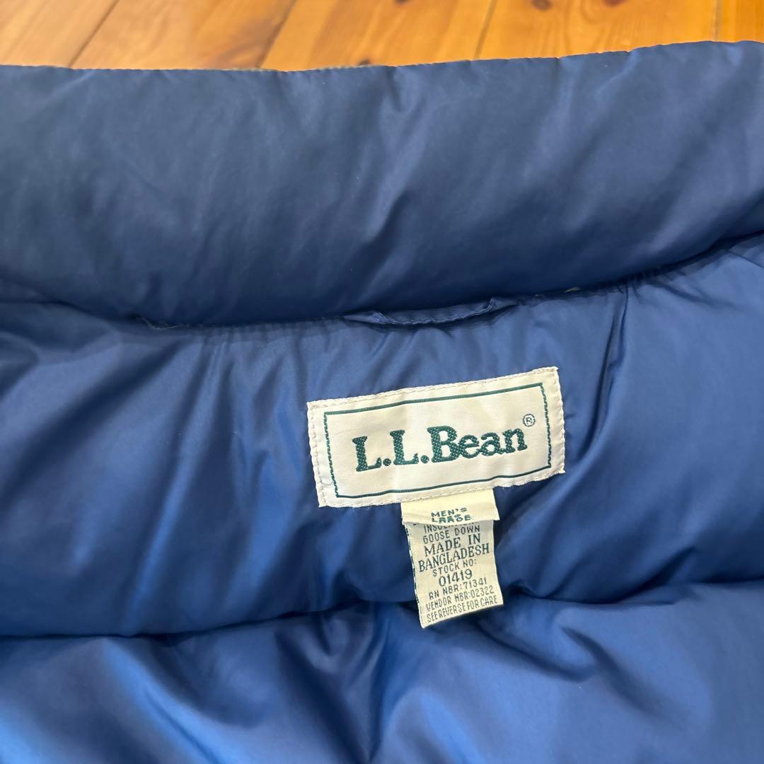 90s L.L.Bean ダウンベスト レアカラー MARS L