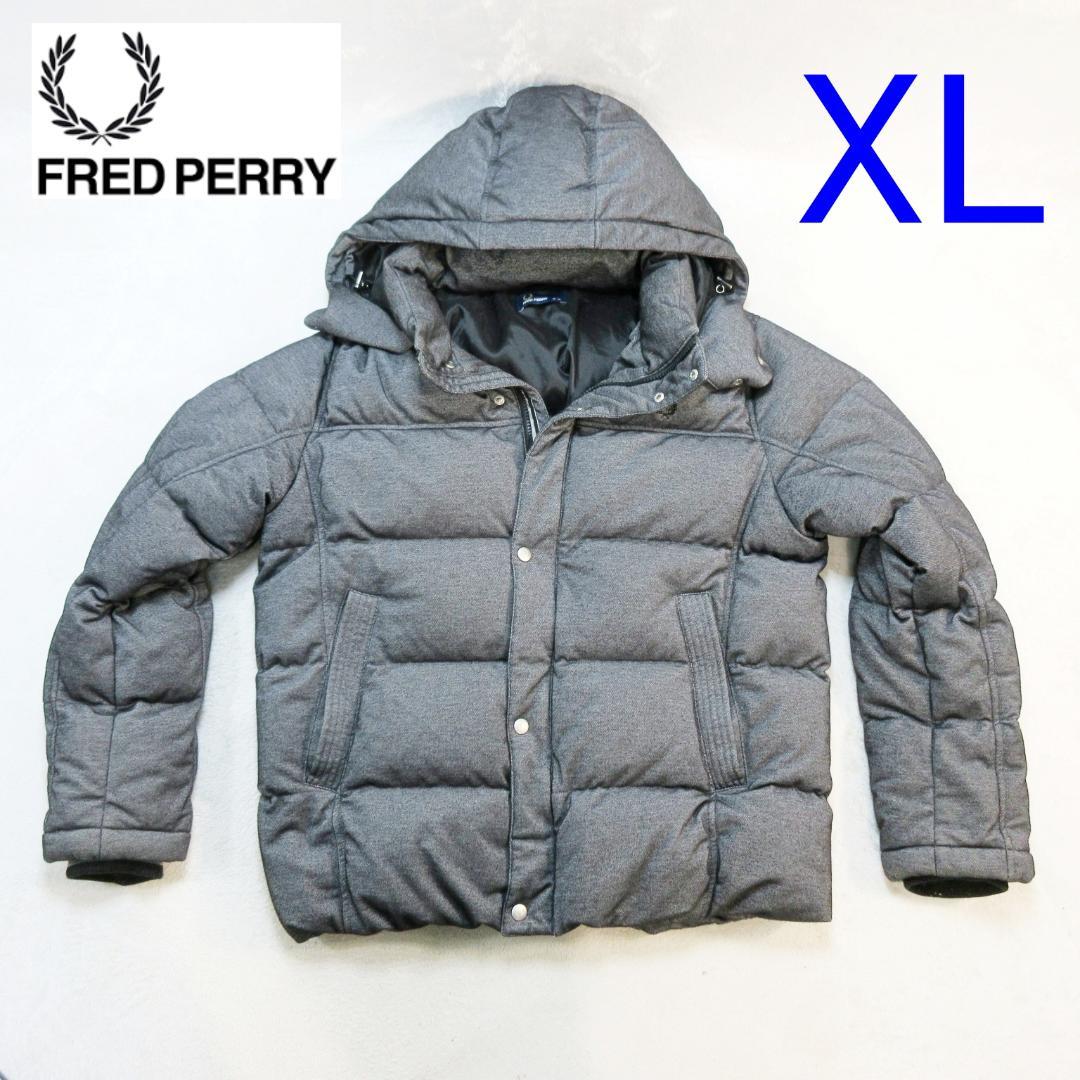 ✨超厚肉/美品✨Fred Perry フレッドペリー ダウンジャケット XL