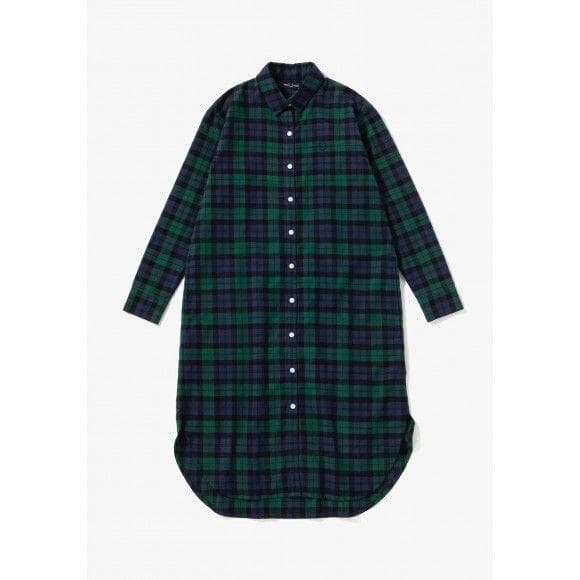 未使用　フレッドペリー　シャツドレス　ブラックウォッチ　サイズS相当