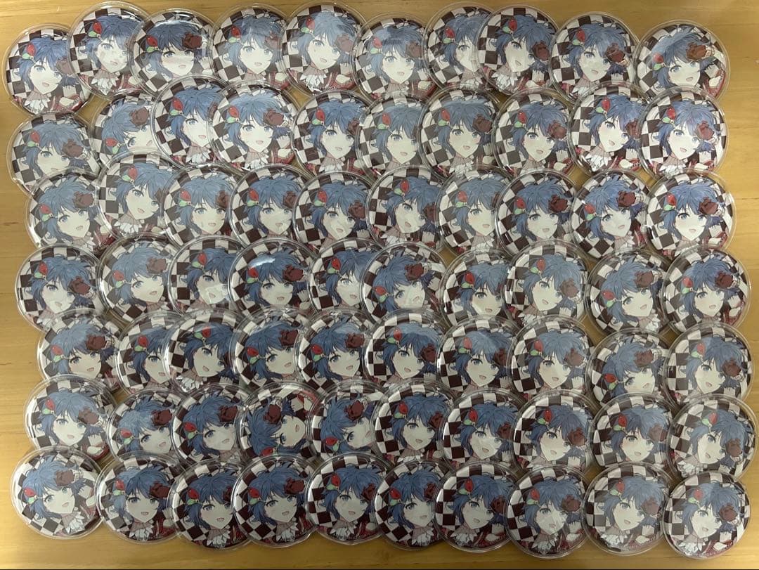 プロセカ 桐谷遥 ワールドワイドワンダー 缶バッジ 70個