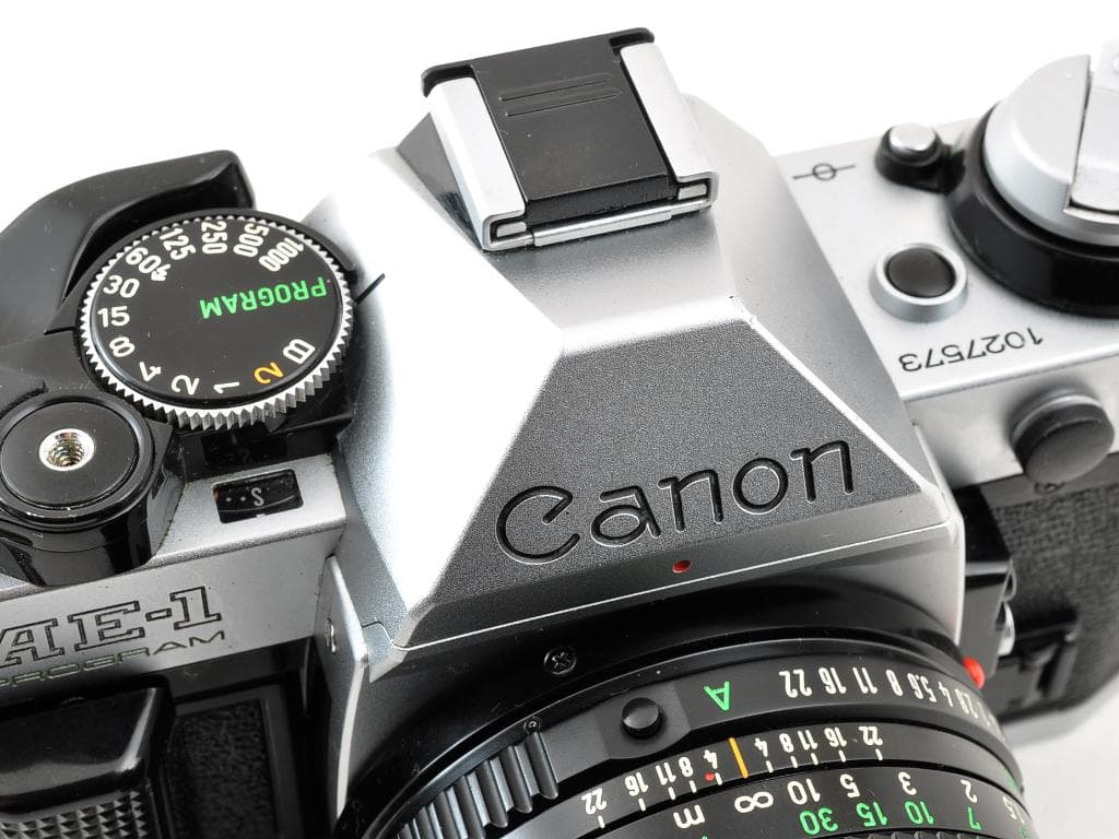 キヤノン AE-1 PROGRAM シルバー NFD 50mm f1.4 完動品