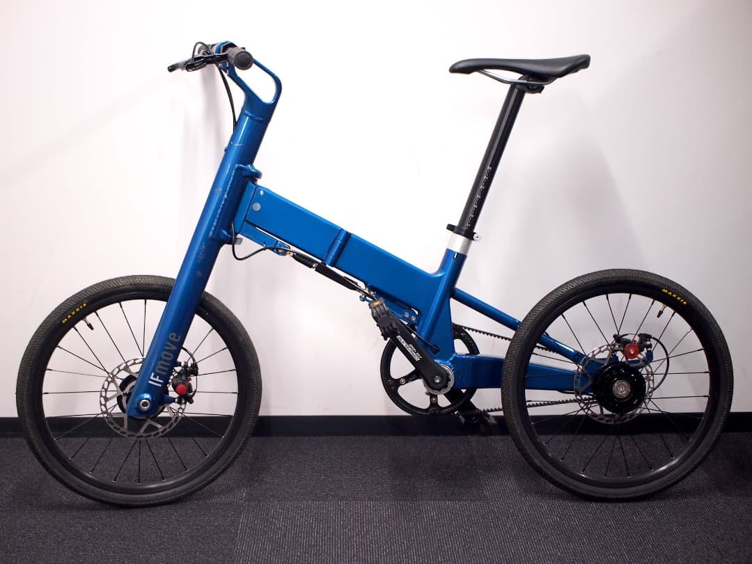 デザイナー折りたたみ自転車 ロンドンブルー2