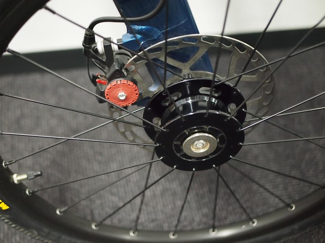 デザイナー折りたたみ自転車 ロンドンブルー2