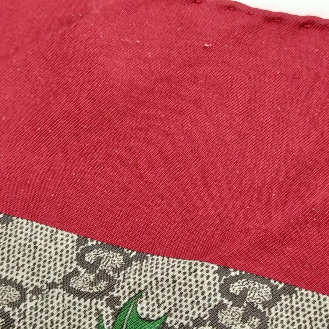 1209 GUCCI グッチ スカーフ 花柄 GG