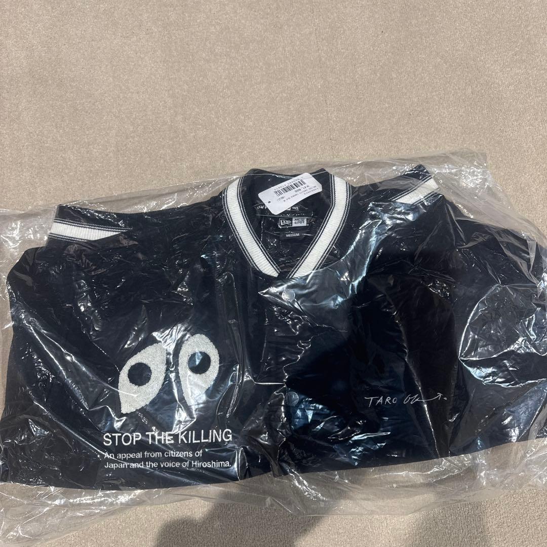 NEW ERA メルトン ヴァーシティジャケット 岡本太郎 スタジャン　X L