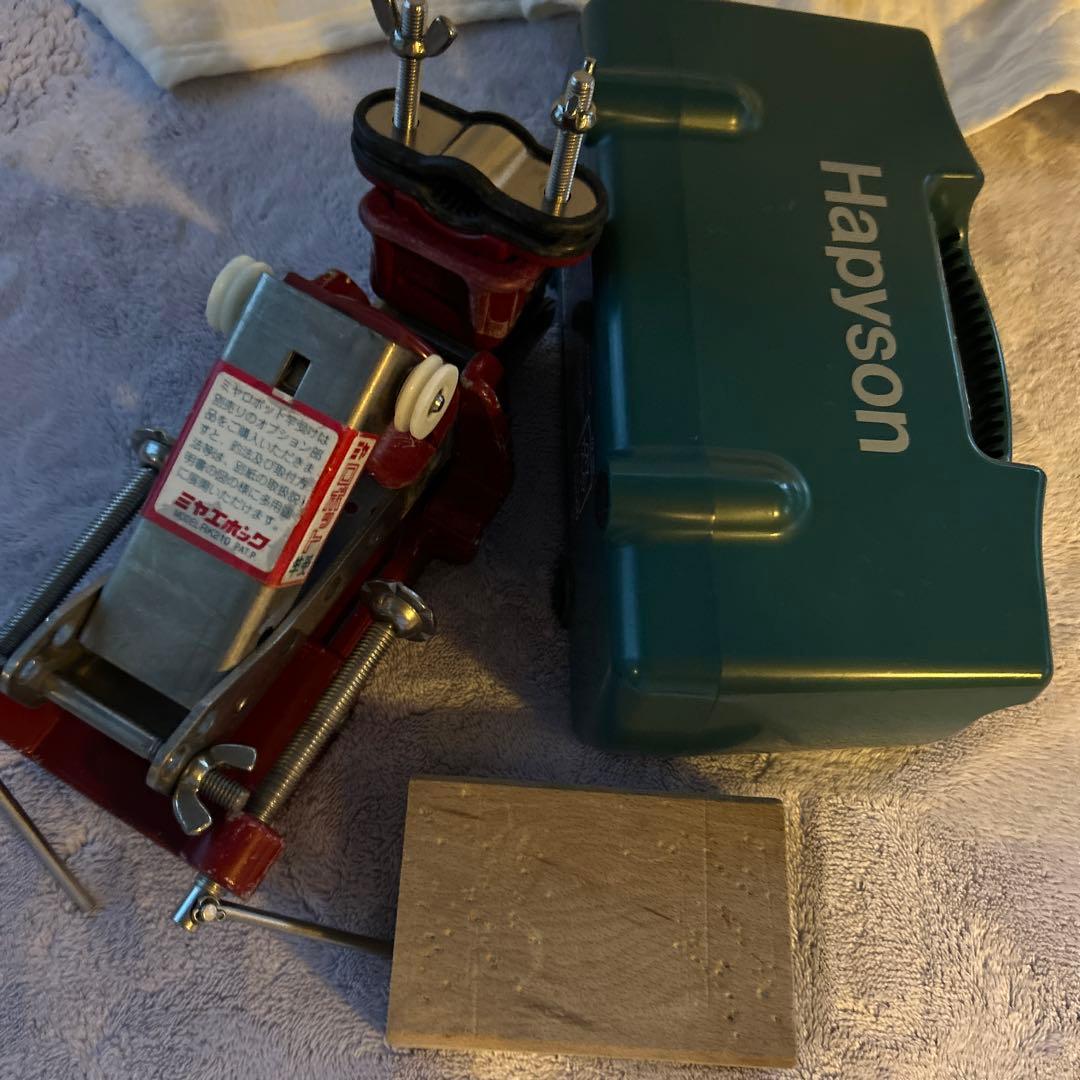 ジャンク ミヤマエ 竿受 ハピソン リチウムイオン バッテリー YQ-100