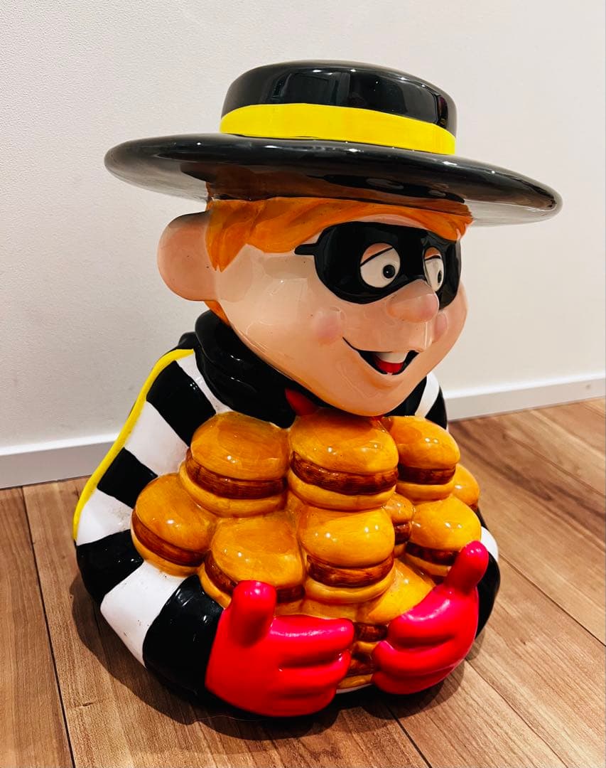 マクドナルド　ハンバーグラー　クッキージャー　ヴィンテージ　美品