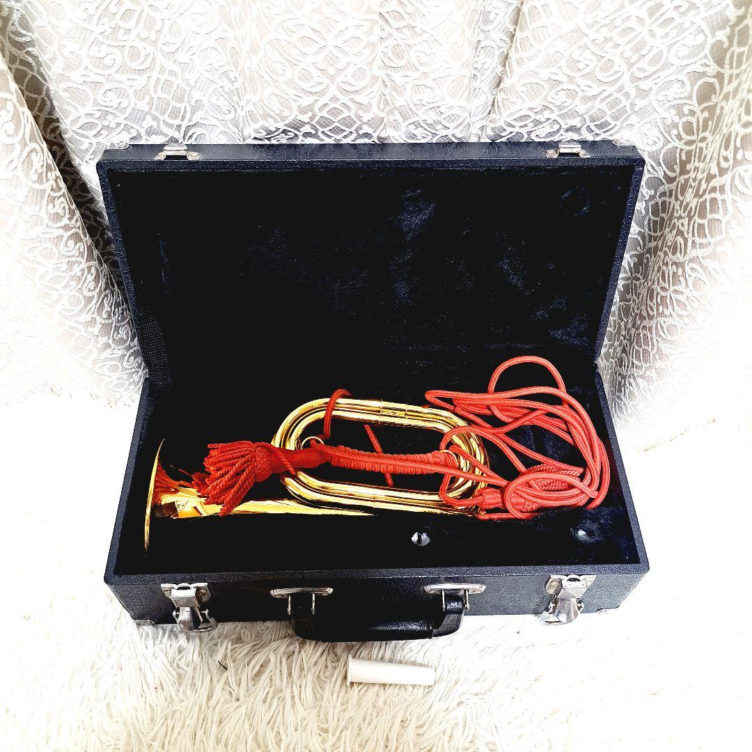 【美品】ヤマトYAMATO ラッパ 三ツ巻タイプ ハードケース付き　付属品多数