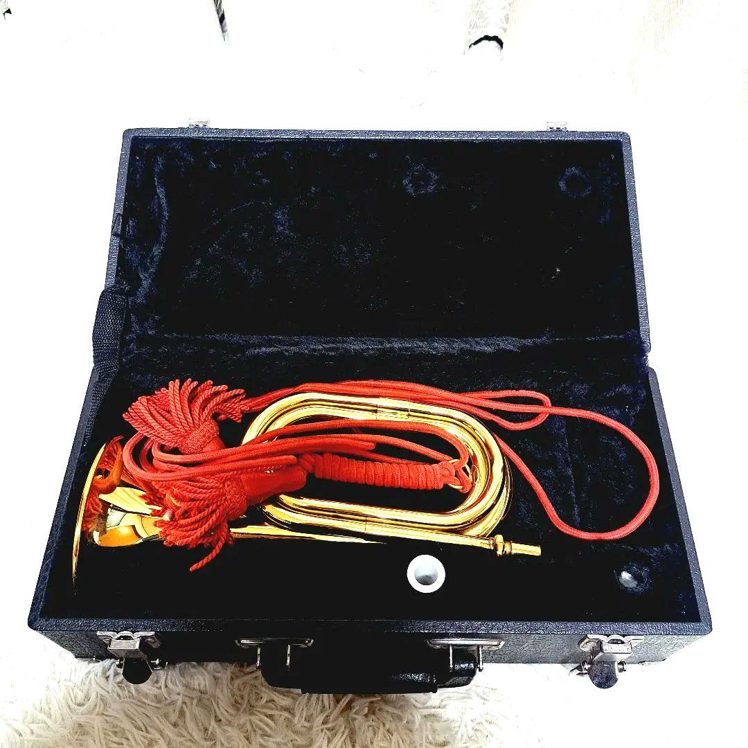 【美品】ヤマトYAMATO ラッパ 三ツ巻タイプ ハードケース付き　付属品多数