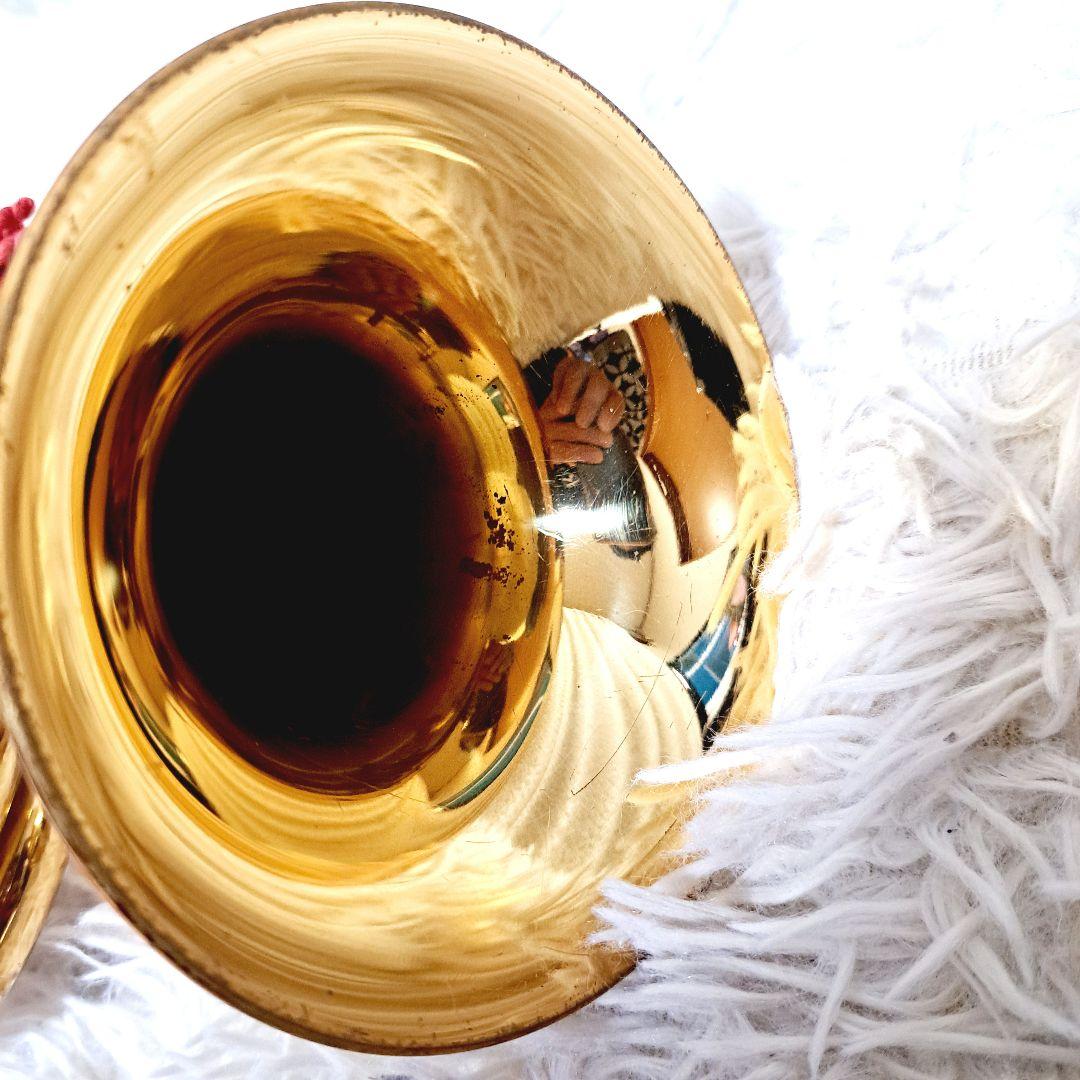 【美品】ヤマトYAMATO ラッパ 三ツ巻タイプ ハードケース付き　付属品多数