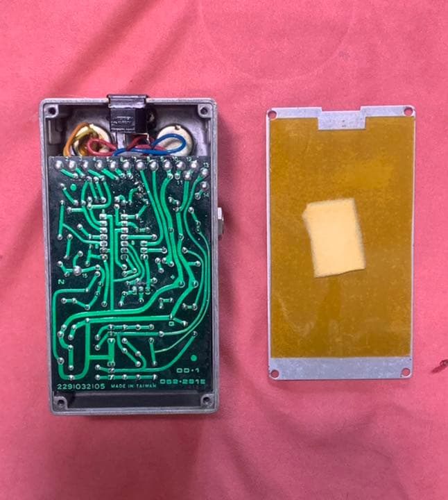 BOSS OD-１1982年製NEC C4558Cオぺアンプ搭載