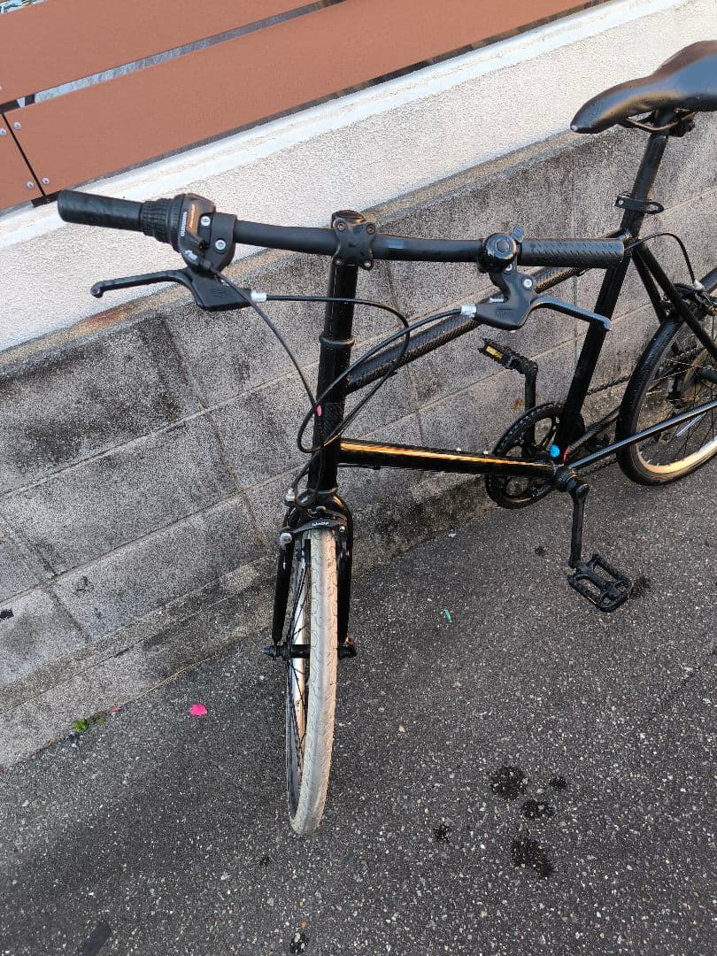 兵庫　尼崎引取限定　ブラックミニベロ