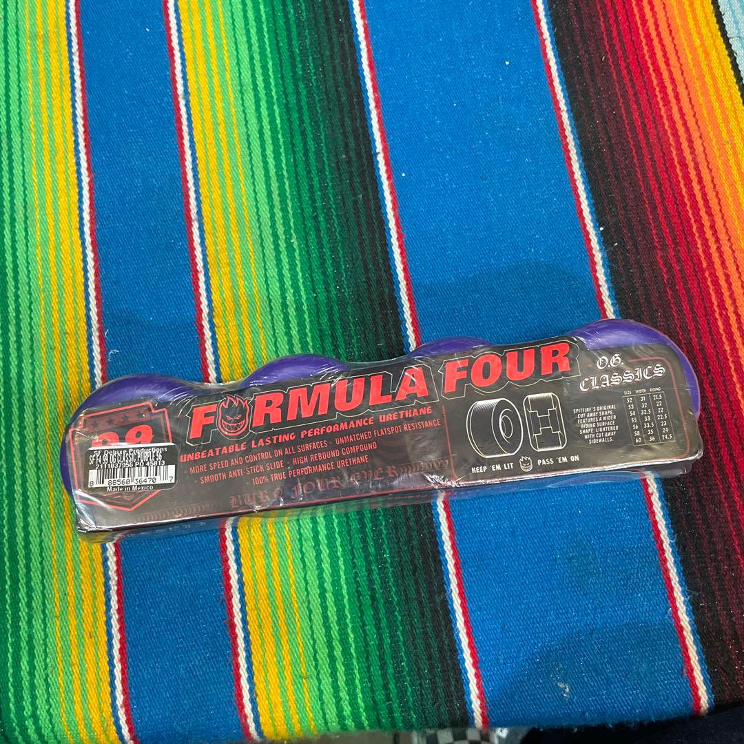 スケートボード SPITFIRE FORMULA FOUR O.G. CLASSICS 56mm