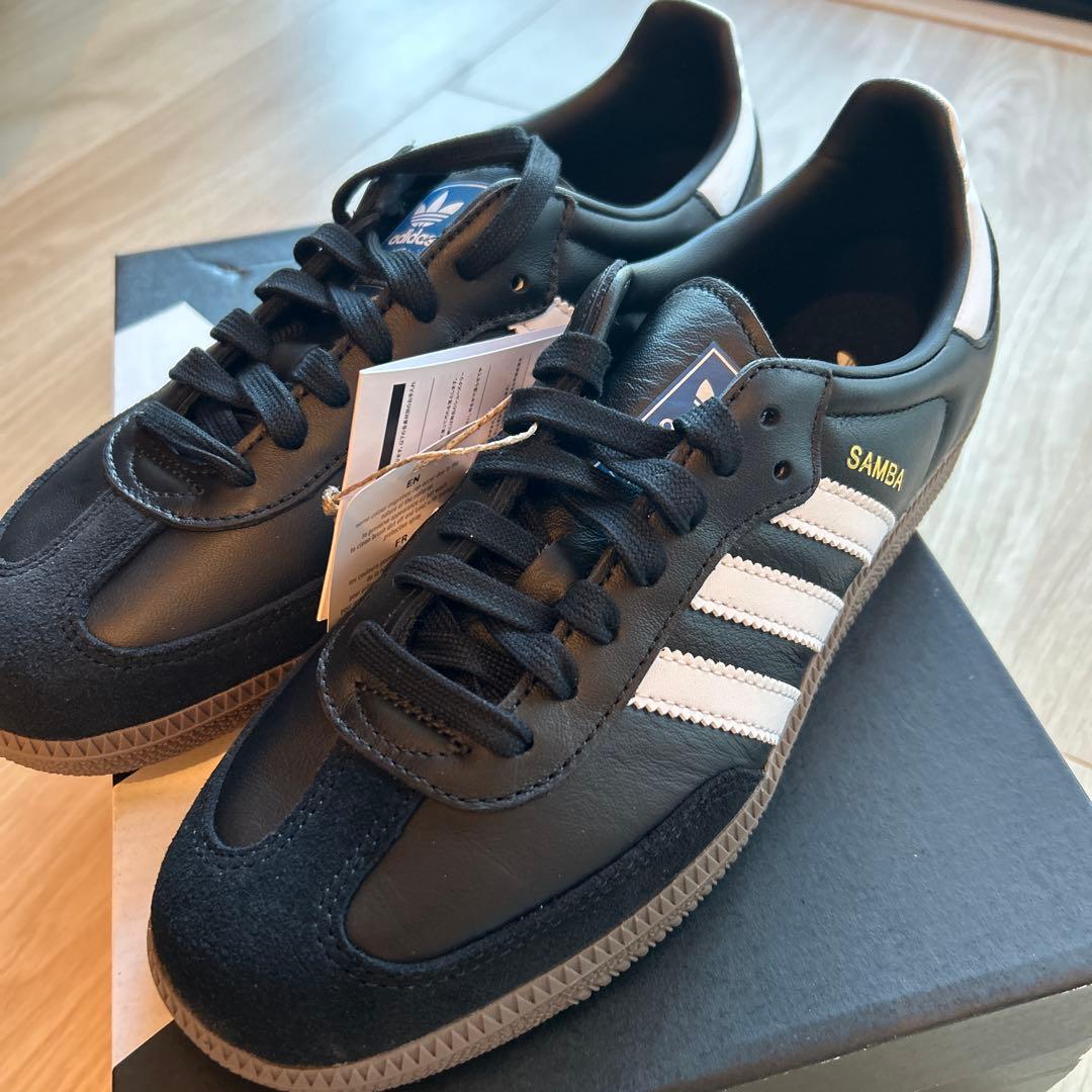 ★新春お値下中 adidas Samba ブラック/ホワイト スニーカー