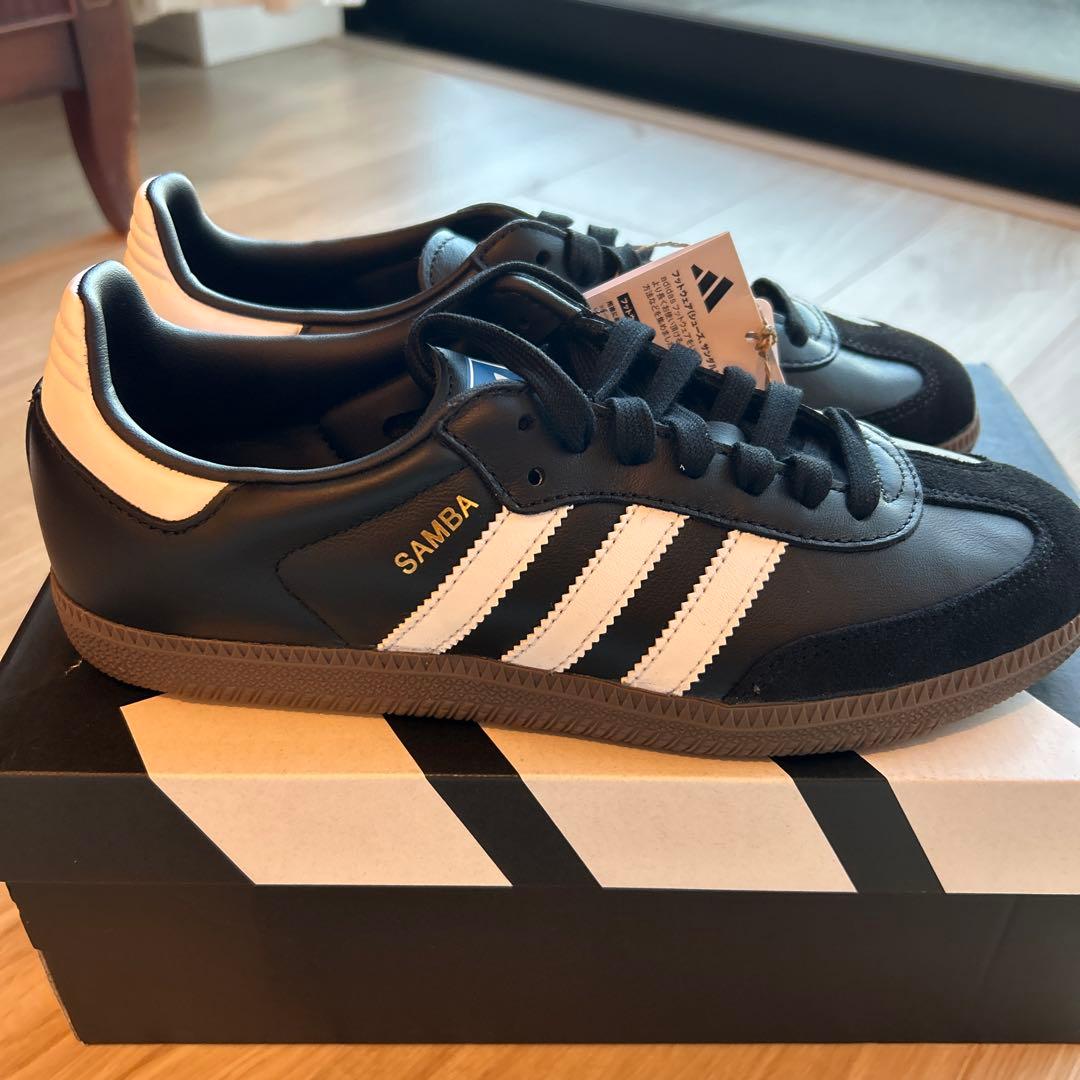 ★新春お値下中 adidas Samba ブラック/ホワイト スニーカー