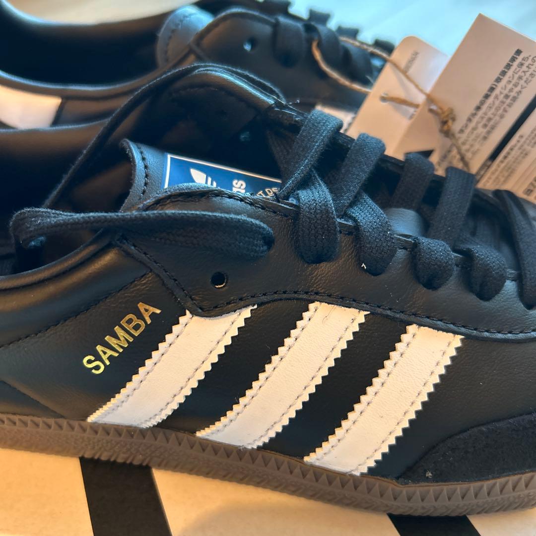 ★新春お値下中 adidas Samba ブラック/ホワイト スニーカー