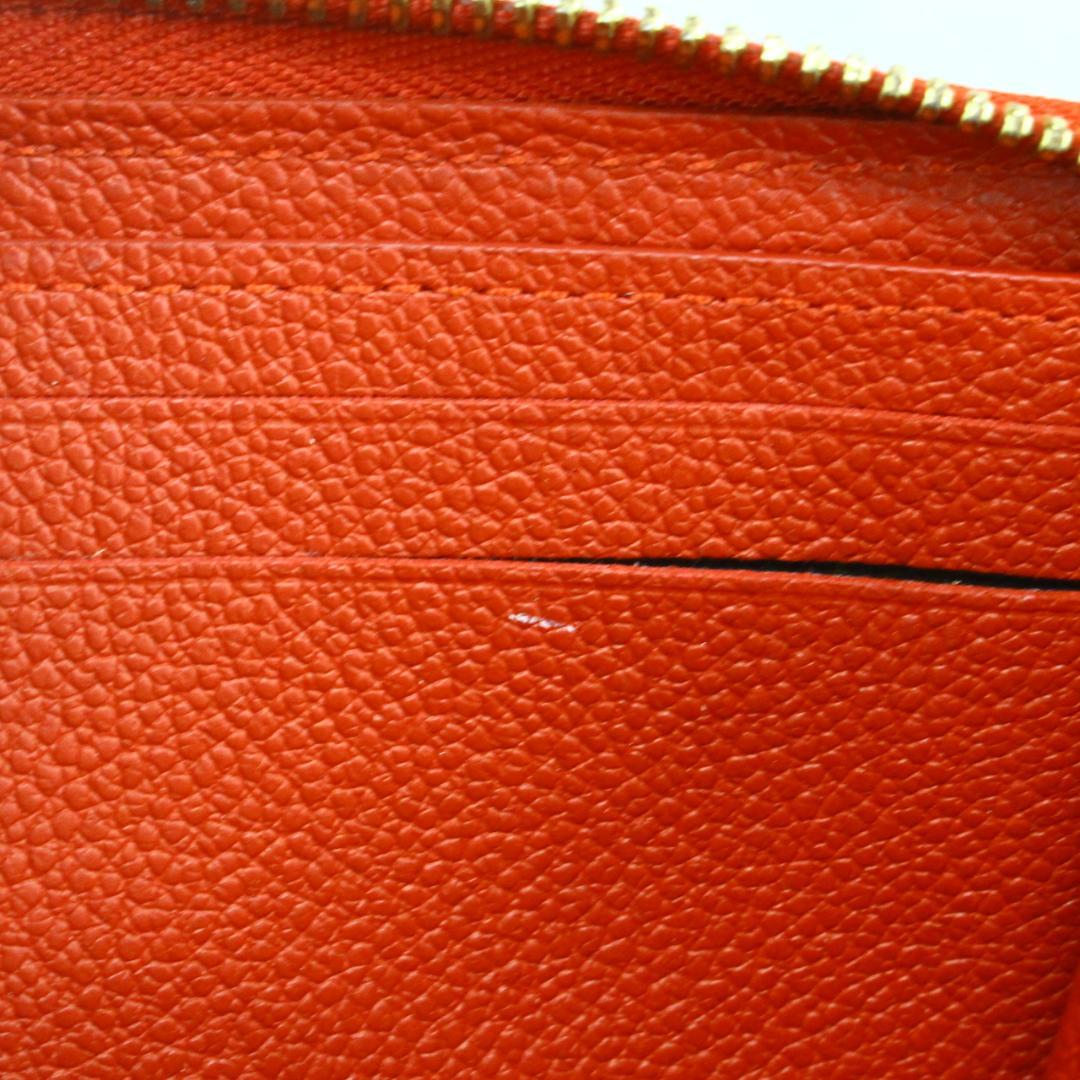 ◇ルイヴィトン ポルトフォイユ クレマンス フラワーチャーム ネイビー×レッド