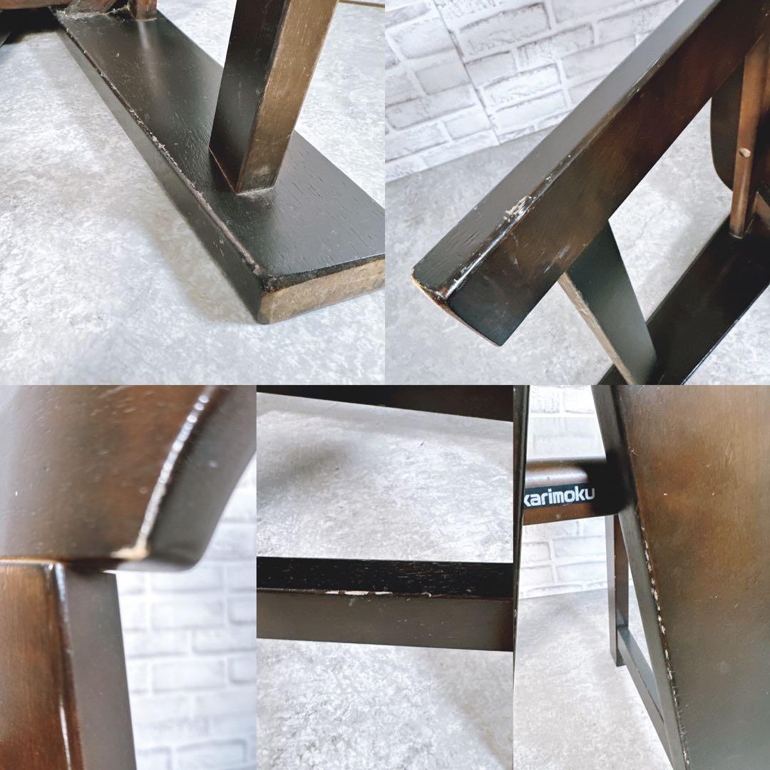 karimoku カリモク RUSTIC ラスティックチェア 2脚 無垢 椅子