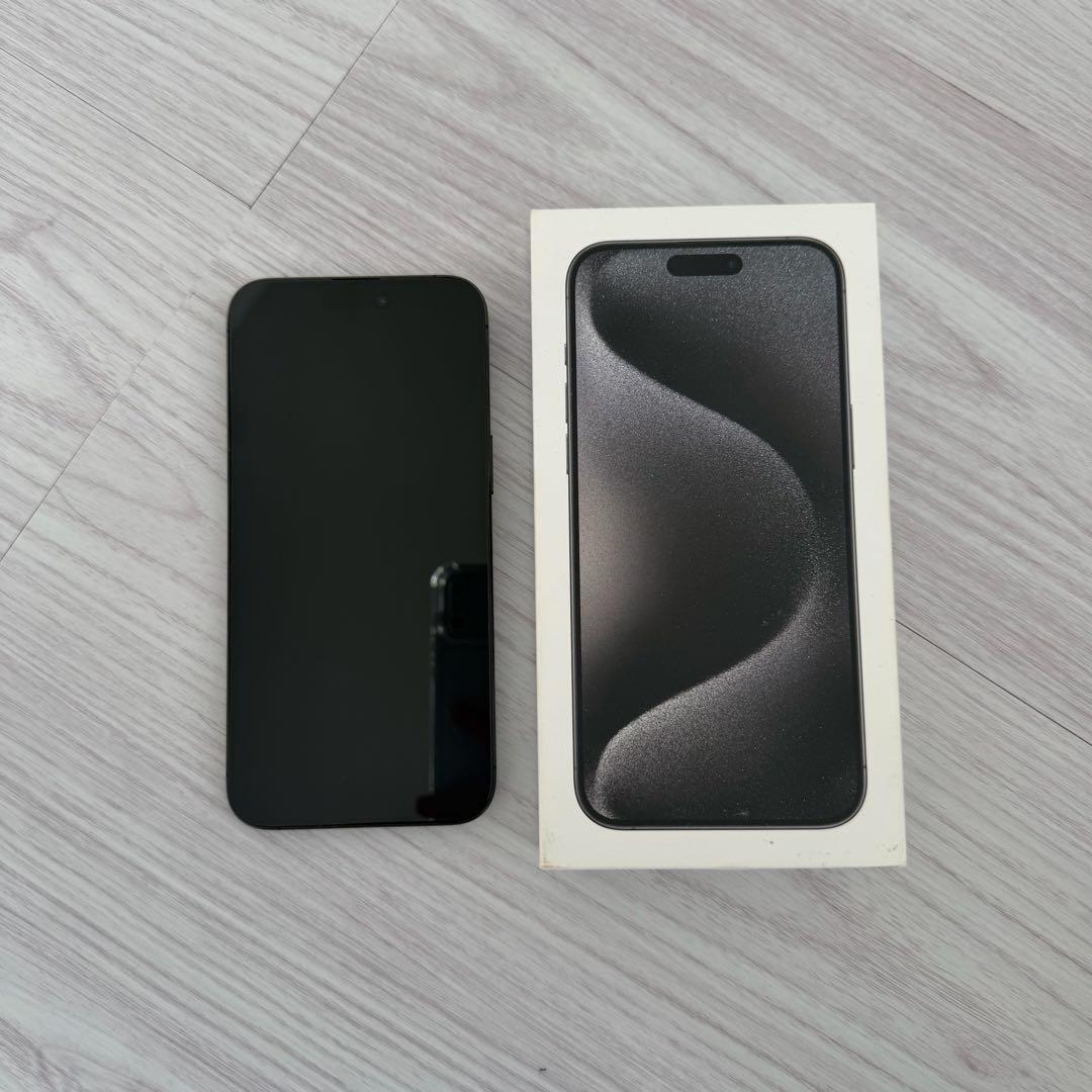 Apple iPhone 15 ProMAX ブラック 本体