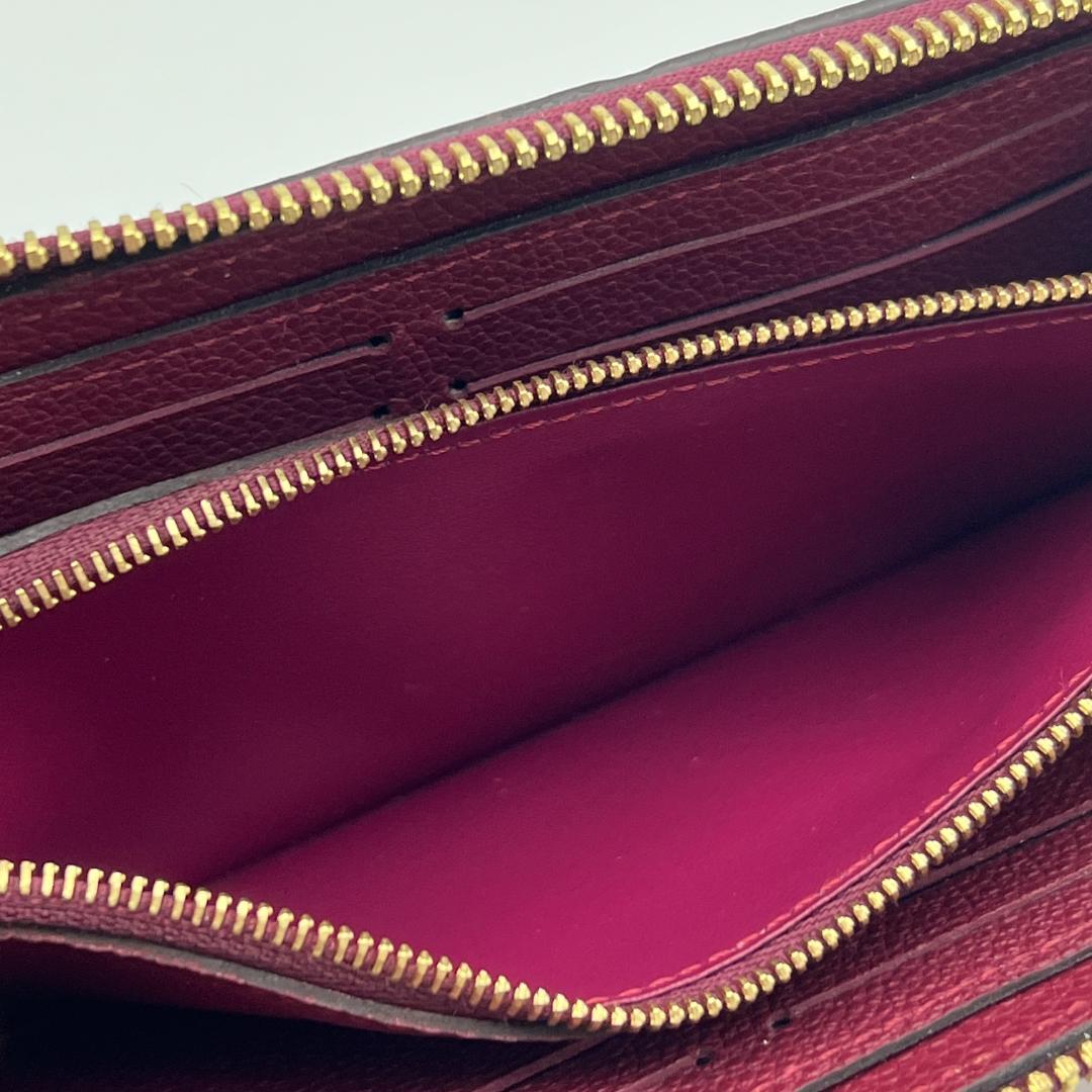 ルイヴィトン ポルトフォイユクレマンス M61701 長財布 ラウンドファスナー