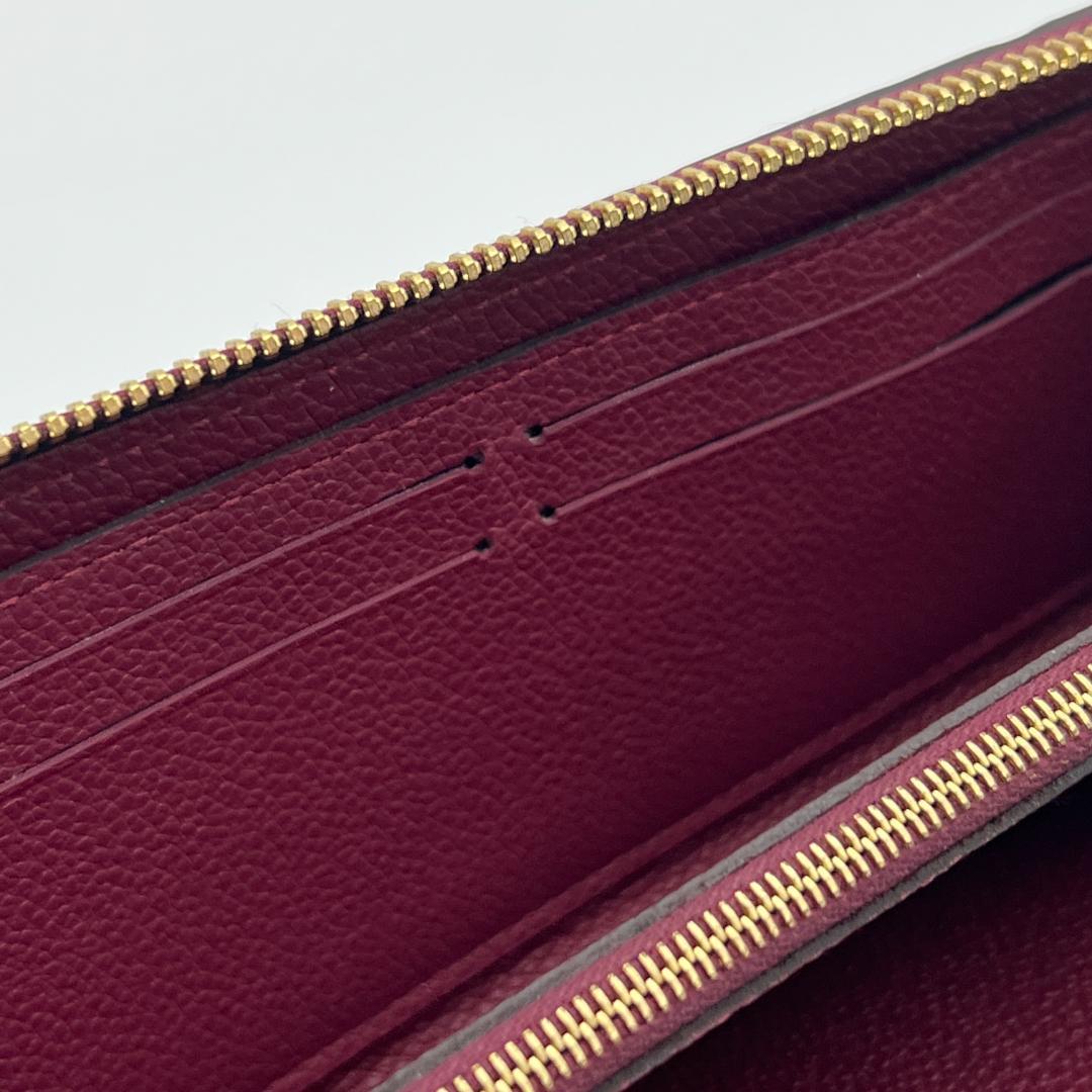 ルイヴィトン ポルトフォイユクレマンス M61701 長財布 ラウンドファスナー