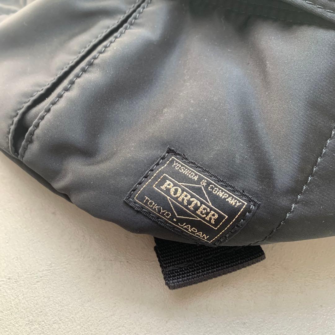 【極美品】PORTER/タンカー ボディ ウエスト　ショルダー　バッグ　黒