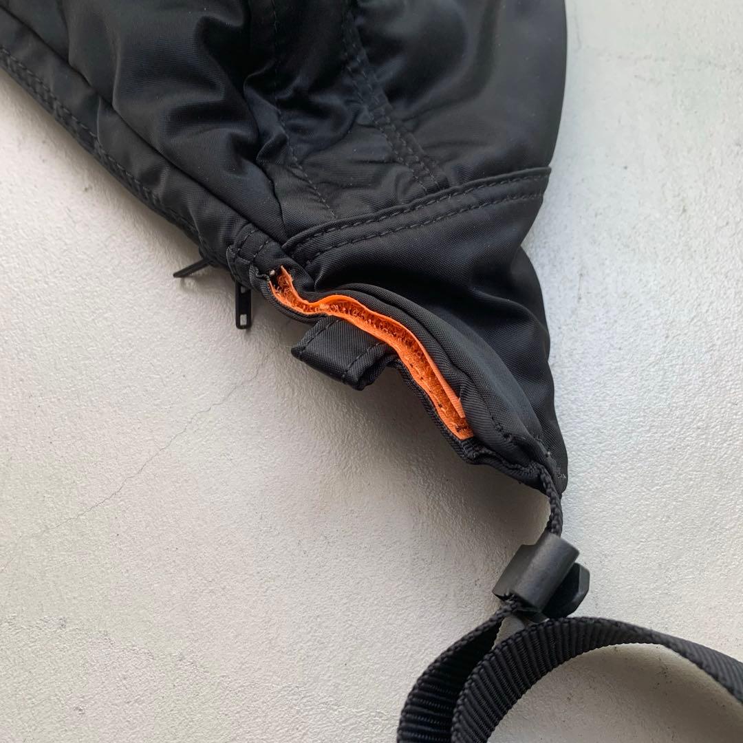 【極美品】PORTER/タンカー ボディ ウエスト　ショルダー　バッグ　黒