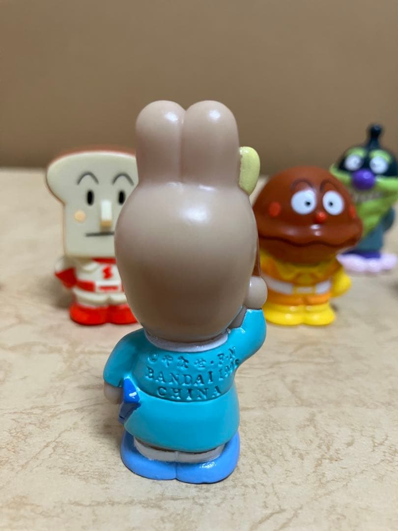 あつまれアンパンマン3 ソフビ指人形 9種フルセット 1999年 - メルカリ