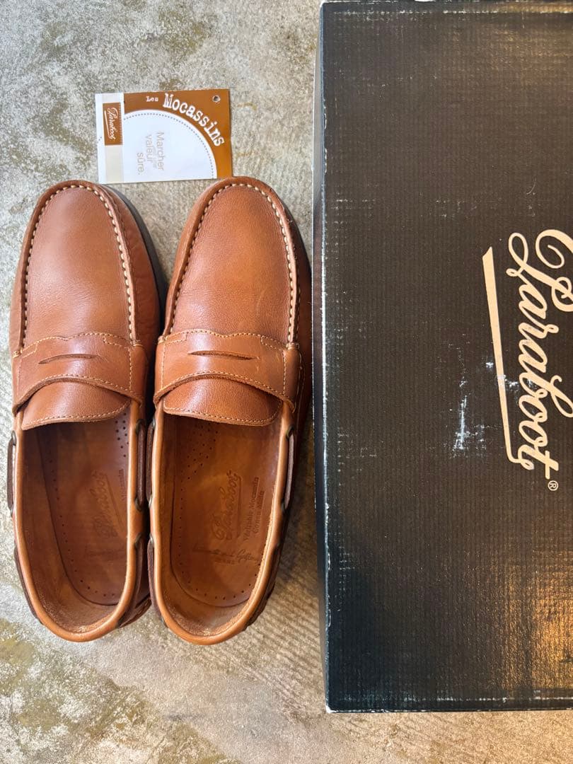 【ビームス別注】【新品未使用】パラブーツ　Corsica マロン 25.5cm